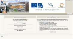 Desktop Screenshot of moodle.pedgym-kv.cz