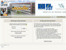Tablet Screenshot of moodle.pedgym-kv.cz